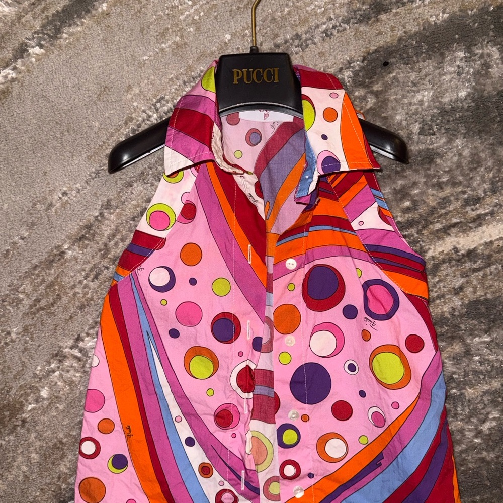 Emilio Pucci Kids Multicolor Blouse